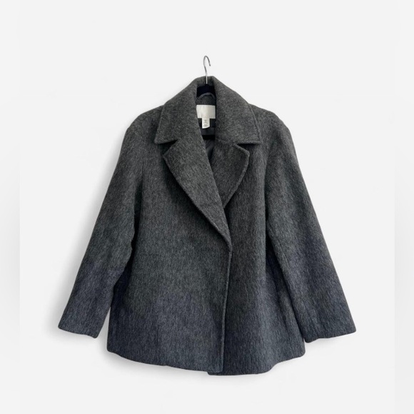 H&M Grey Wool Jacket - Picture 3 of 7